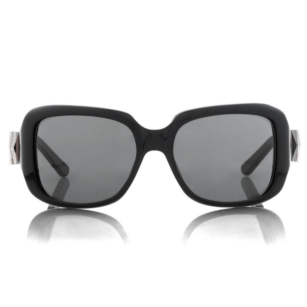 New Jimmy Choo Swarovski Sunglasses W Case & Box - Picture 6 of 8